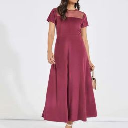 Styli Red Maxi Dress-picture-1