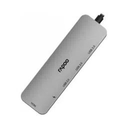 Rapoo XD100C 5 Gbps Type C 5 in 1 Usb Hub Multifunction Adapter image 2