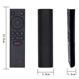 CRYSTONICS Voice Assistant Remote Compatible for Airtel Xstream Box with Voice Assistant (Black) image 4