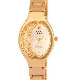 WM Women Gold-Toned Analogue Watch WMAL-319-Gzx-image-88
