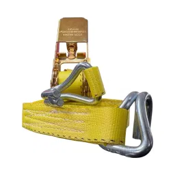 GTCFI Heavy Duty Ratchet Tie Down Strap 1500 Kg Load Capacity 25 mm 7 m Polyester Yellow-image-79