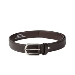 Peter England Men Brown Textured Belt-picture-0