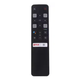 CRYSTONICS Remote Control Compatible for TCL LED Smart HD 4K TV with Netflix Function (Black)-22