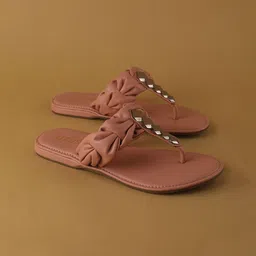 Ozuri Women Embellished Open Toe Flats-25