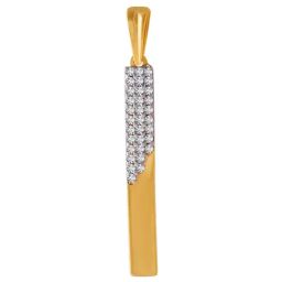 P.C. Chandra Jewellers 18 kt Gold & Diamond Pendant-image-82