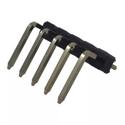 MULTICOMP PRO Pin Headers HEADER, 1 ROW, R/ANGLE, 5WAY, 2211R-05G (Pack of 20)-15