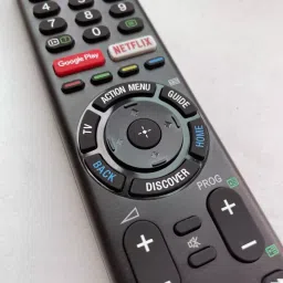 CRYSTONICS TX-200P Smart TV Voice Assistant with Netflix & Google Play Button (Black) image 4