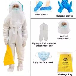 Swaggers PPE Kit (Personal Protection Equipment)-90 GSM Non Woven Fabric Laminated-30