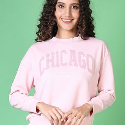 V-Mart Women Printed Cotton Round Neck Long Sleeves Sweatshirt-picture-33