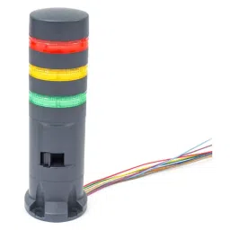 IDEC LD6A LED Stacked Indicator Direct Mounting Type with 60 mm Outer Dia, LD6A-4DZQW-WGYS-picture-20