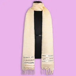 Wish Karo Colourblocked Tie and Dye Dupatta with Mirror Work-image-80