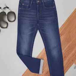 Pantaloons Junior Denim Mild Washed Jeans - Deja Vu Blue-picture-0