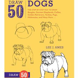 Draw 50 Dogs Art Book by Lee J Ames - English-image-47