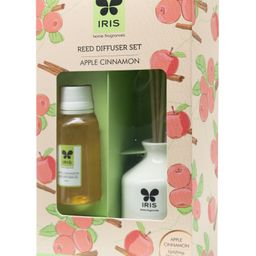 Iris Homefragrances Reed Diffuser With Ceramic Pot 6 Reed Sticks and 60ml Oil Fragrance Apple Cinnamon image 2