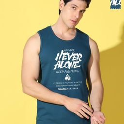 WOOSTRO Men Pack of 2 Typography Printed Round Neck T-shirts-image-103
