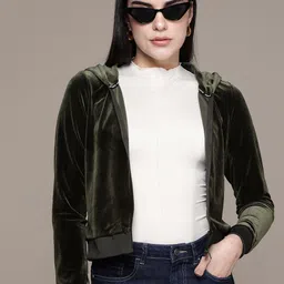 bebe All Day Velour Hooded Sweatshirt-image-54