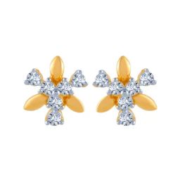 P.C. Chandra Jewellers 14 kt Gold & Diamond Earrings-picture-31
