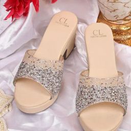 Carlton London Women's Beige Casual Sandals-picture-3