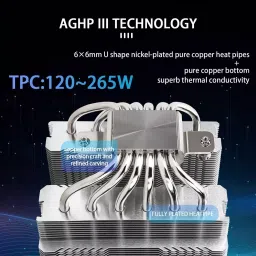 LOTA High-Performance CPU Cooler Fan Black Compatible with Intel LGA775, MST-741-LT image 5