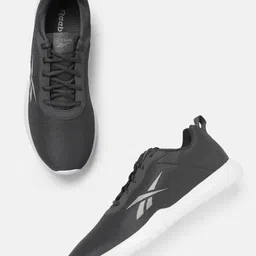 Reebok Men Woven Design Drift Running Shoes with Brand Logo Detail-picture-49