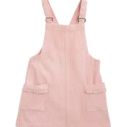 Cherry Crumble By Nitt Hyman Kids Pink Striped Dungaree-image-47