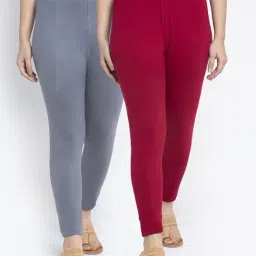 Gracit Multicolor Regular Fit Leggings-picture-35