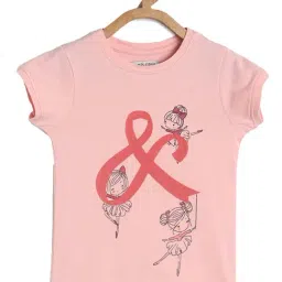 Tales & Stories Kids Light Pink Printed T-Shirt-picture-27