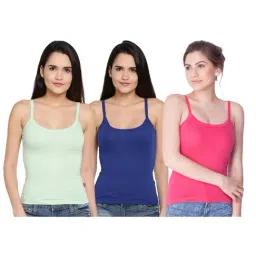 Dollar Missy Multicolor Camisole Pack of - 3-image-1