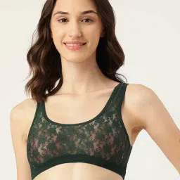 Leading Lady Green Non-Padded Bralette Bra-picture-22