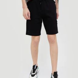 Fame Forever By Lifestyle Black Regular Fit Shorts-image-74