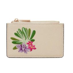 Accessorize London Cream Embroidered Card Holder-image-34
