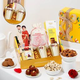 Heartfelt Personalized His And Hers Anniversary Hamper-image-35