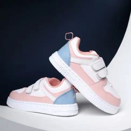 Sparx Kids White & Pink Sneakers-image-46