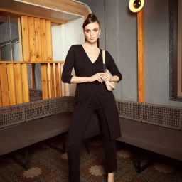 KASSUALLY Black Maxi Co-Ord Set-67