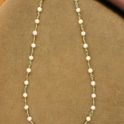 Sri Jagdamba Pearls Deva 18k Gold Chain for Women & Girls-image-21