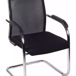 Teal Regal Visitor Chair with Arms (Black)-20