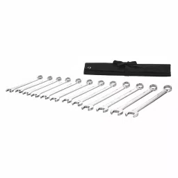 Westward Combination Wrench Set Steel Full Polish Offset, 54DF94-image-40