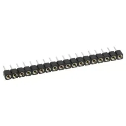 MILL-MAX SIP SOCKET, 18POS, 2.54MM, THROUGH HOLE, 310-47-118-41-001000-72