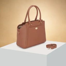 Forever Glam by Pantaloons Brown Solid Medium Handbag-picture-38