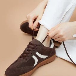 Ginger by Lifestyle Women's Brown Sneakers-image-19