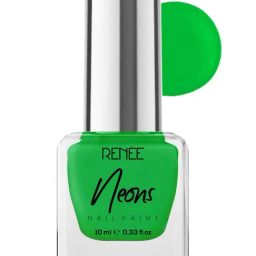 RENEE Neons Nail Paint Green Gush - 10 ml-25