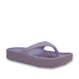 Doubleu Women's Lilac Flip Flops-33