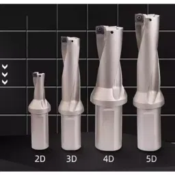 A.D INTERNATIONAL Indexable Insert U Drill Through Coolant 28 mm x 4D x 32 mm Weldon Shank with Free 10 Pcs Carbide Inserts, 10-JAI-UD28-3 image 4