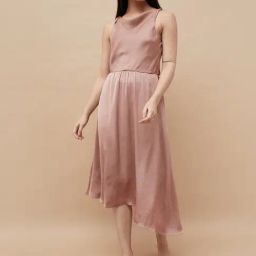 Code By Lifestyle Pink Regular Fit Dress-picture-23