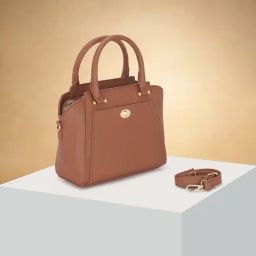 Forever Glam by Pantaloons Brown Solid Medium Handbag-picture-14