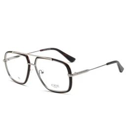 IDEE Black Hexagon Eye Frames for Men-picture-1