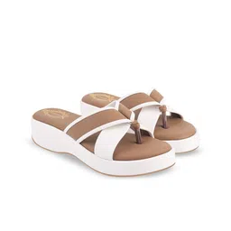Stylestry Colourblocked Wedge Sandals-57