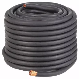 Westward Welding Cable 6 AWG Neoprene Black 30.48 m (100 Ft) Length, 19YD95-image-84