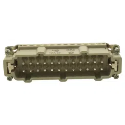 Harting Heavy Duty Connector Inserts / Modules RECTANGULAR HAN INSERT, PLUG 48WAY SCREW, 09330242611-16