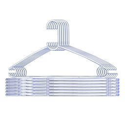Kuber Industries 12-Pcs Transparent Clothes Hanger-picture-6